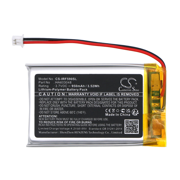 Iris Ohyama IPF550 IPF990 IPF595 Media Player Replacement Battery