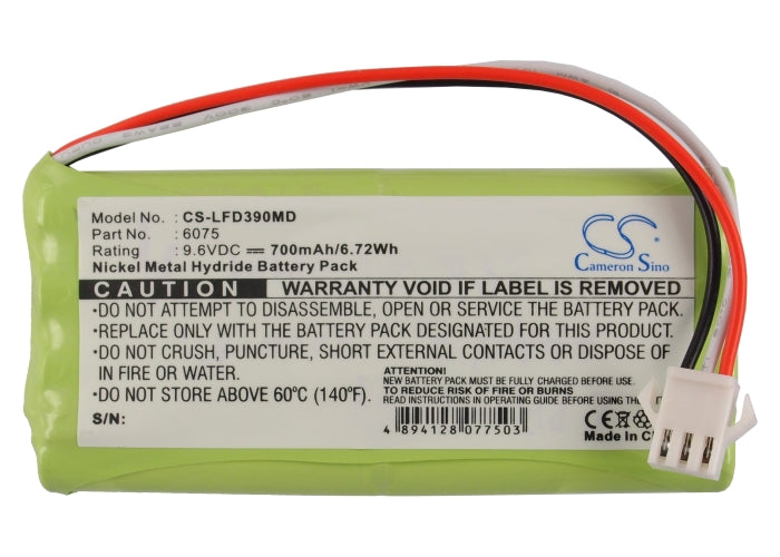 Doppler FD390 FD-390 Medical Replacement Battery
