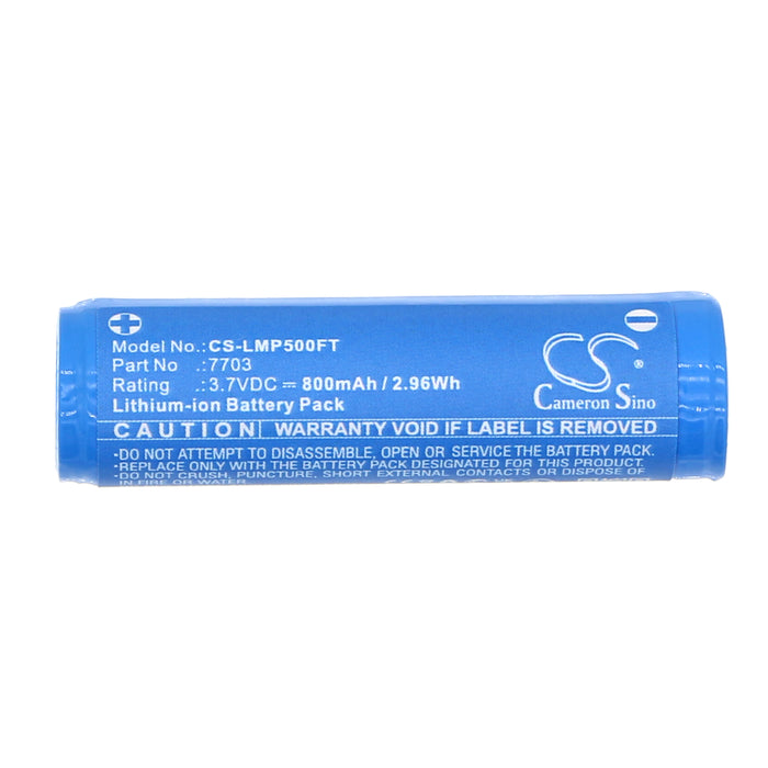 Zebra Torche P5R Torche P5R.2 Flashlight Replacement Battery