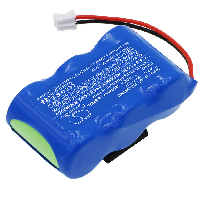 Micro Medical MicroLoop 3535 Spirometer Medical Replacement Battery