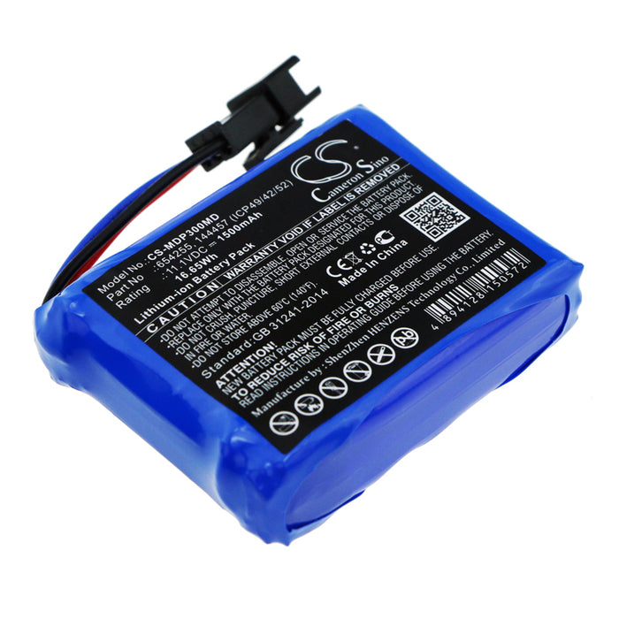 Medcaptain MP-30 MP-60 SYS-6010 Medical Replacement Battery