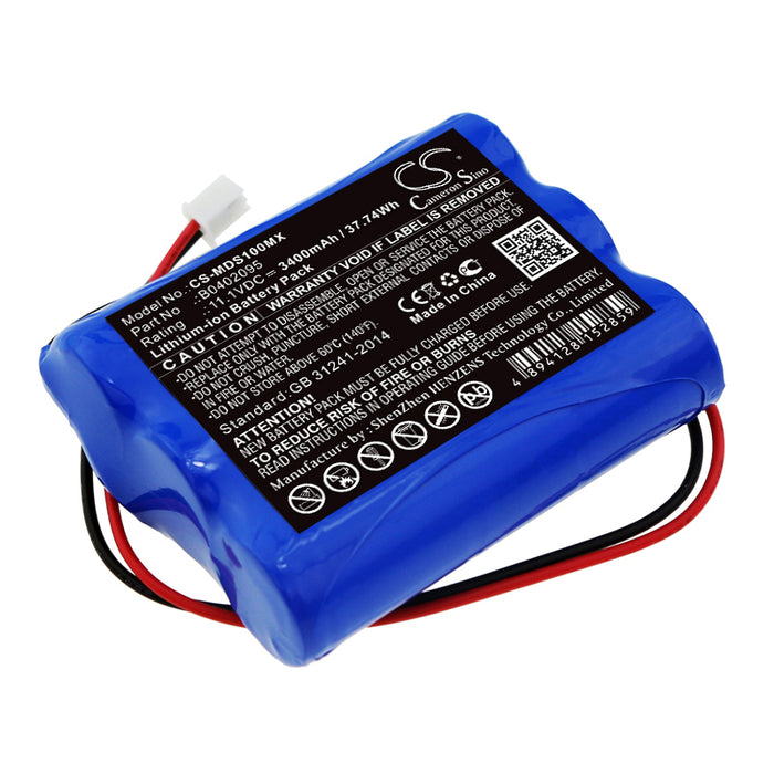 Medsonic MSCPR-1A 3400mAh Medical Replacement Battery