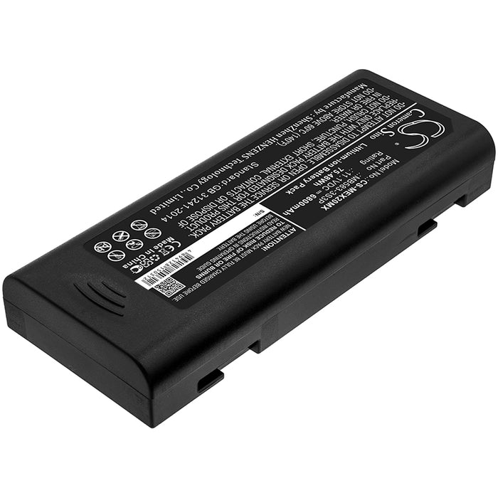 Mindray Accutorr 3 Accutorr 7 BeneView T5 BeneView T6 BeneView T8 DPM 6 DPM7 Passport 12 Passport 12m Passport 17m 6800mAh Medical Replacement Battery