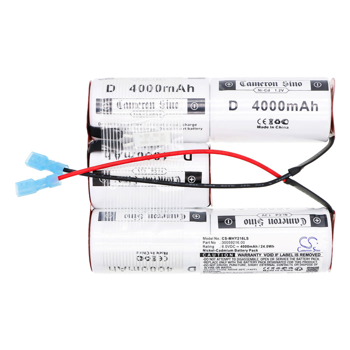 Tiga Halogen Y216F MY0837F Emergency Light Replacement Battery