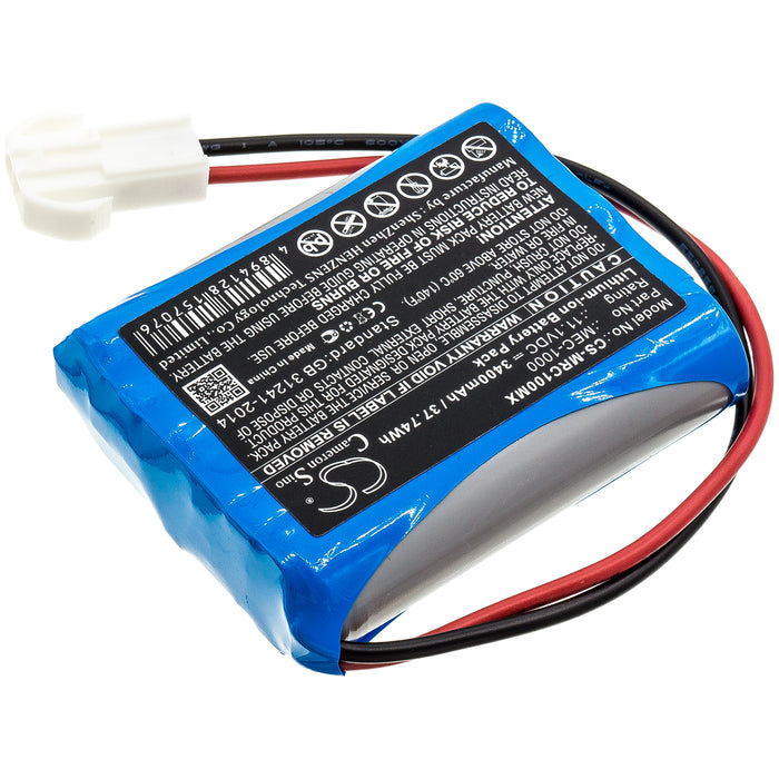 Mindray MEC-1000 3400mAh Medical Replacement Battery