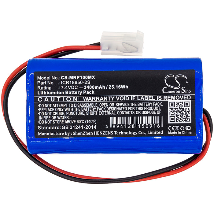 Mindray SP1 SP1 Syringe Pump 3400mAh Medical Replacement Battery