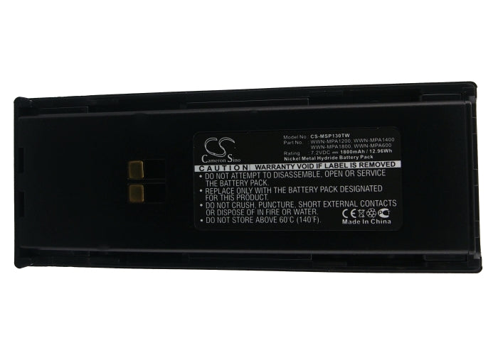 Midland SP130 SP140 SP150 SL55 Two Way Radio Replacement Battery