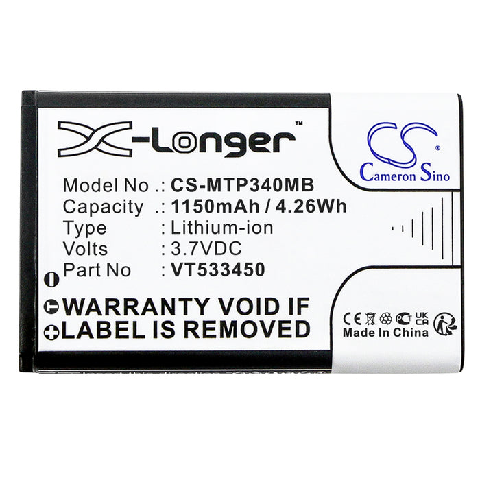Motorola Ease 34 Ease 35 Ease 44 Baby Monitor Replacement Battery