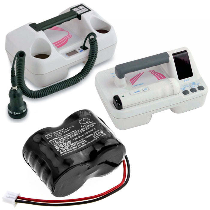 Imex 421 BR0024 BT0022 CT Plus Doppler DOP CT Dop Ct+ DOP-CT Doppler Free DOP Free DOP Probe Freedop Medical Replacement Battery