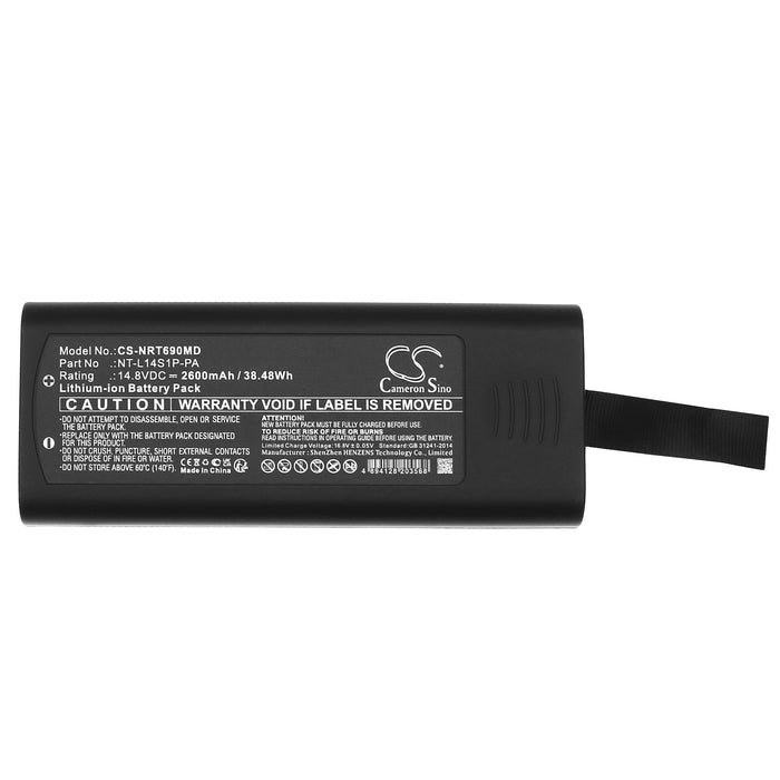 NIKKISO Virgo Medical Replacement Battery