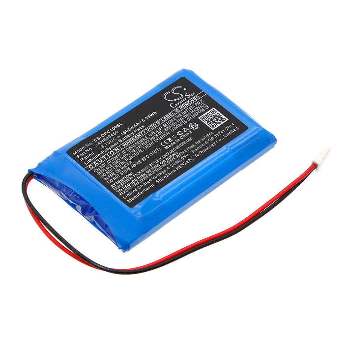 Olympus Click Plus Player Touch Media Player Replacement Battery