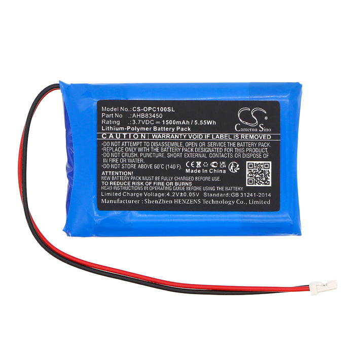 Olympus Click Plus Player Touch Media Player Replacement Battery
