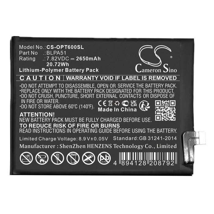 OPPO GT 6T Mobile Phone Replacement Battery