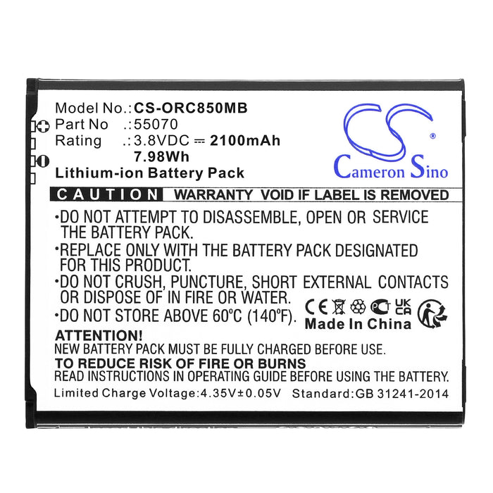 Orascoptic Cherish C525P Baby Monitor Baby Monitor Replacement Battery