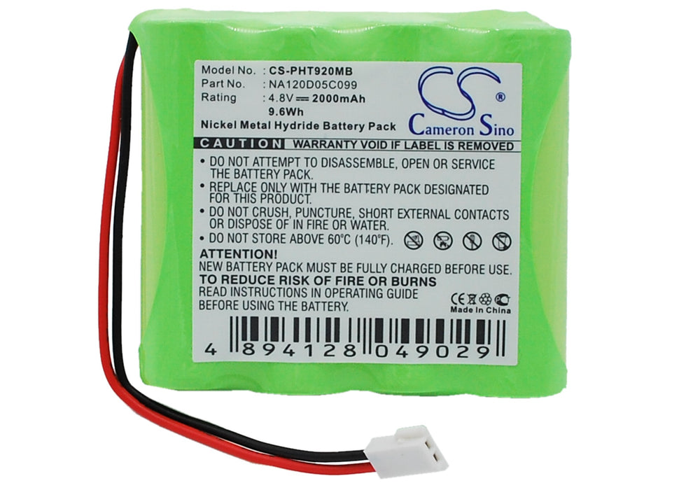 Cobra CP200 CP200S Baby Monitor Replacement Battery