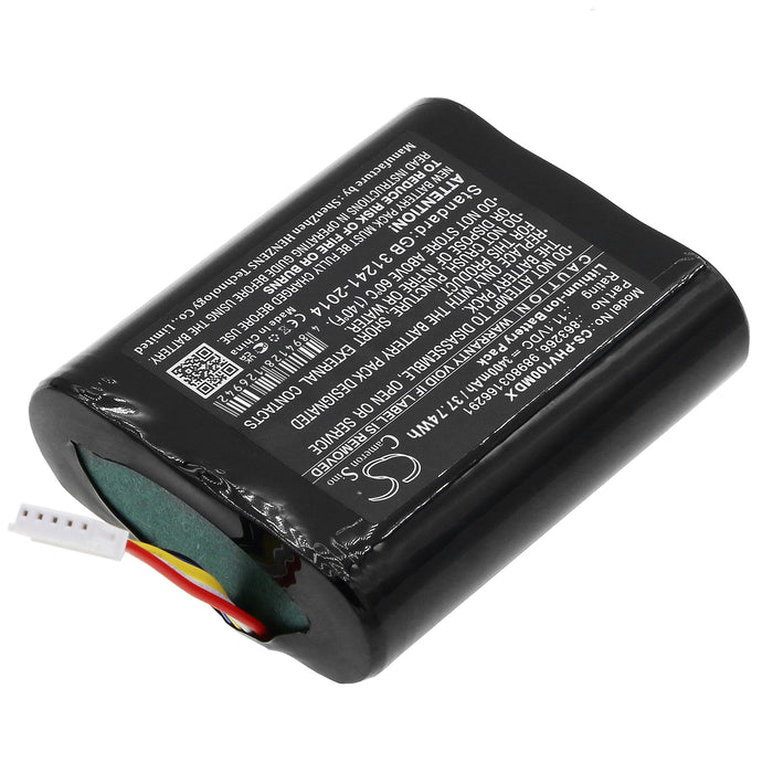 Philips moniteur portable SureSigns VM Monitor VS1 Monitor VS2 SureSigns VM1 portable monitor SureSigns VS2+ Vital 3400mAh Medical Replacement Battery