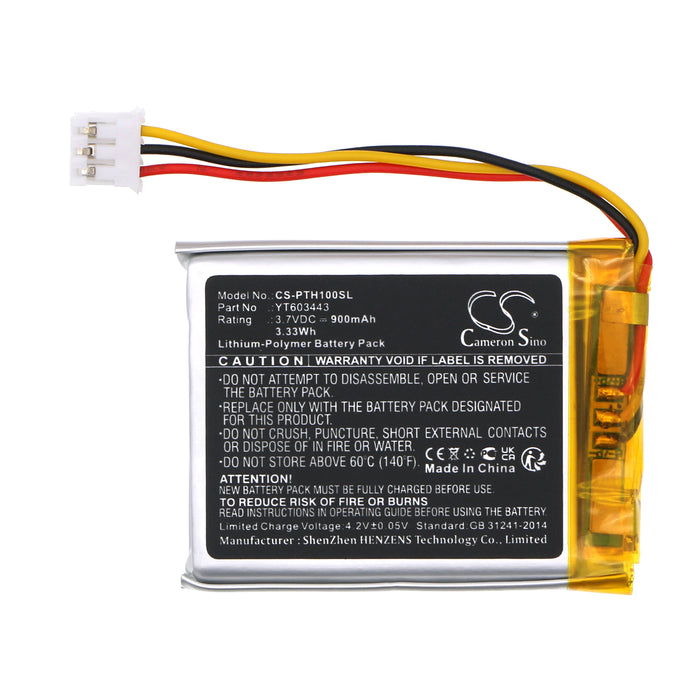 PowerVision SP-1 StroboPLUS HD Speaker Replacement Battery