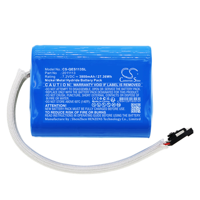QED Environmental Systems Survey Multimeter and Equipment Replacement Battery