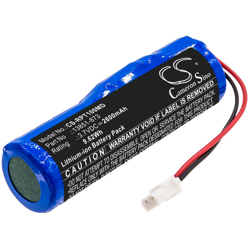 Reichert EPG-1446 PT100 Tonometer 2600mAh Medical Replacement Battery