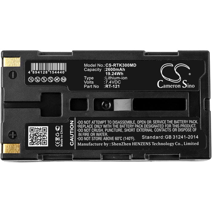 Righton K-Plus 3 Retinomax 3 Medical Replacement Battery