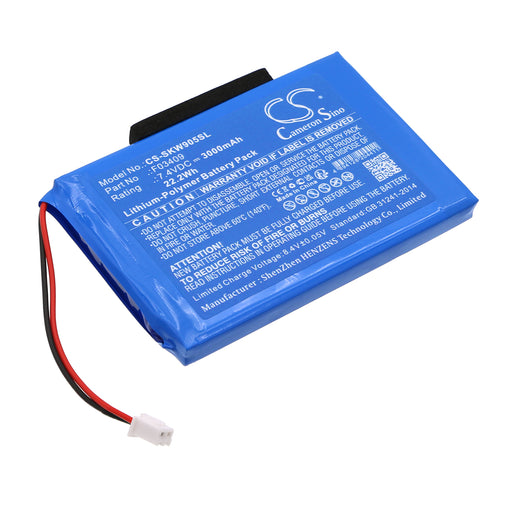 Spypoint WS-6912 Digital SatelliteFinder WS-6936 ws-6926 ws-6925 WS-6935 WS-6979 WS-6912 ws-6960 W Survey Multimeter and Equipment Replacement Battery