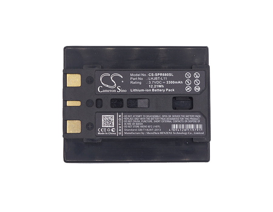 Spectra Precision PR-655 PR-670 PR-680 PR-680L SpectraScan PR-655 SpectraScan PR-670 SpectraScan PR-680 SpectraScan PR-680 Medical Replacement Battery