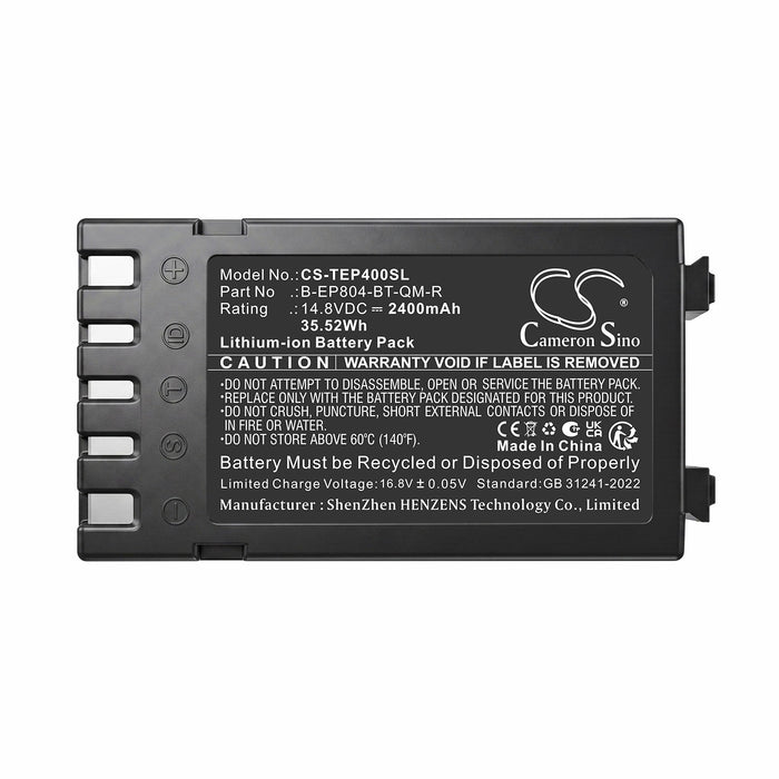 TEC B-EP4 B-EP2DL Printer Replacement Battery