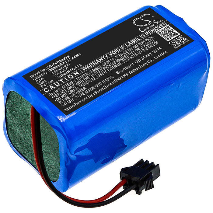 Pure Clean PUCRC850 PUCRC660 PUCRC675 Vacuum Replacement Battery