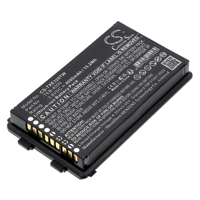 Telox TE320 Two Way Radio Replacement Battery