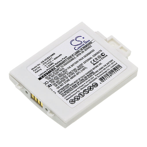 Vocera B3000E B3000N Communications Badge B3000 950mAh White Medical Replacement Battery