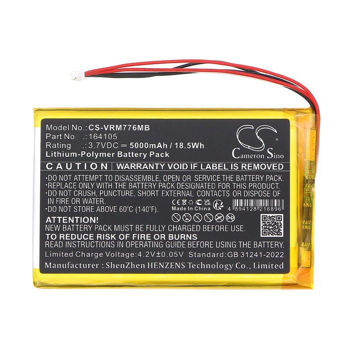 VTech LF915 LF920 LF930 HD RM5766HD RM5854HD RM7764HDV2 RM7766HD RM7868 2HD VC2105 VM901 VM919HD VM928HD Baby Monitor Replacement Battery