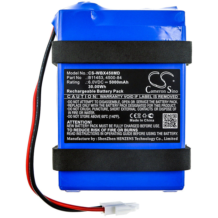 Welch-Allyn 450E0-E1 450EO 450T0-E1 450TO 45ME0-E1 45MEO 45MT0-E1 45MTO 45NE0-E1 45NEO 45NTO Welch-Allyn Spot Vital Signs  Medical Replacement Battery