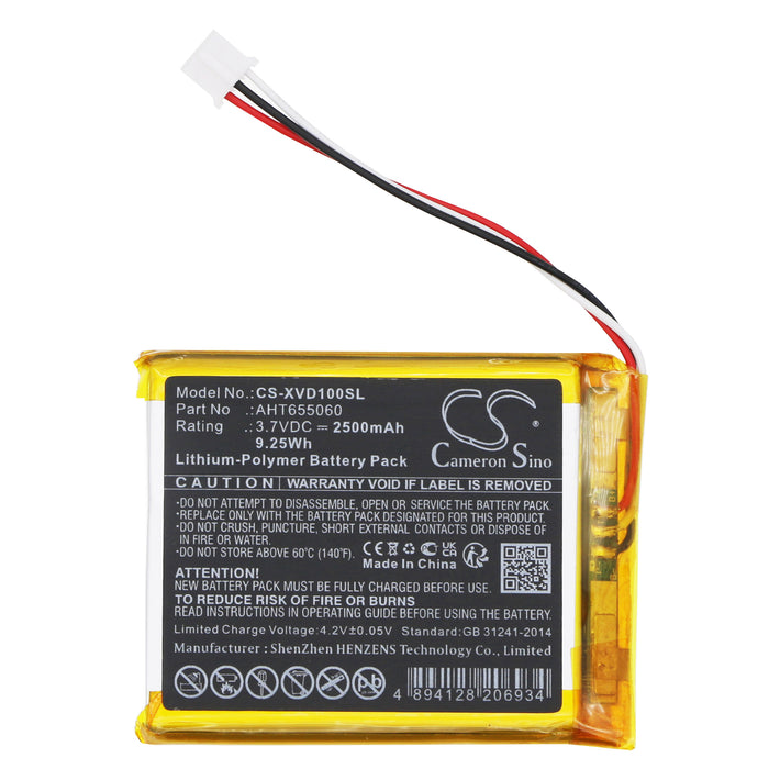 Yard Force VVDI Key Tool Max Programming Device Diagnostic Scanner Replacement Battery