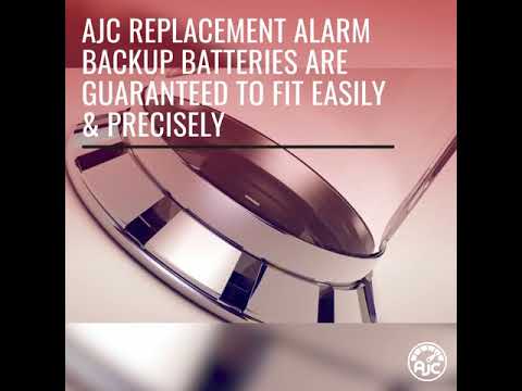 AJC Battery Compatible with DSC PowerSeries PC1864 Control Panel 12V 7Ah Alarm Battery