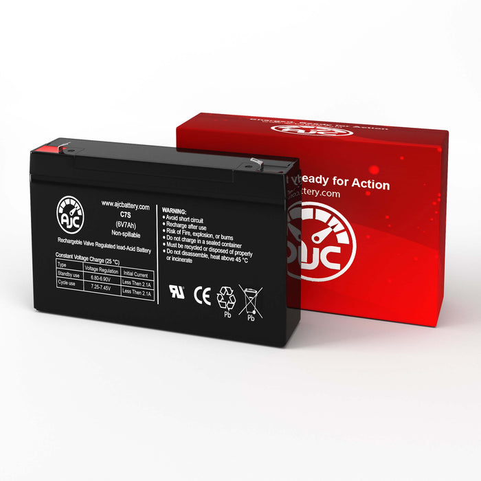 Douglas Guardian DG6-7F 6V 7Ah UPS Replacement Battery-2