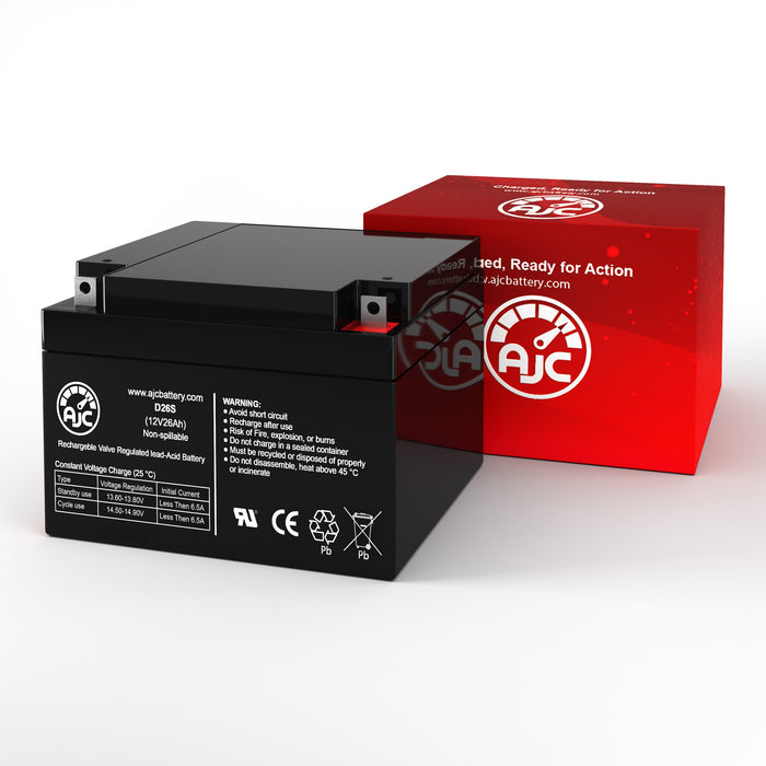 SOLAHD 30-250S 12V 26Ah UPS Replacement Battery-2