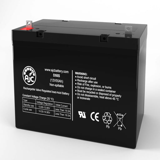 Invacare Storm TDX3 TDX4 TDX5 12V 55Ah Wheelchair Replacement Battery