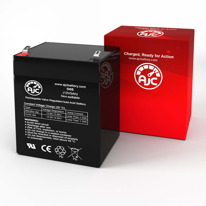 Storage S1250 12V 5Ah Sealed Lead Acid Replacement Battery-2