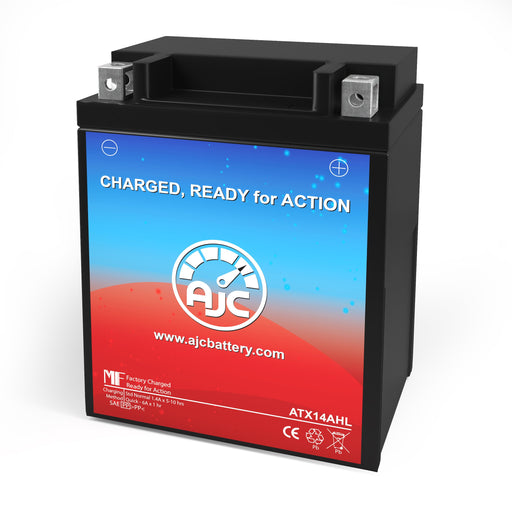 Yamaha Maxim 700CC Motorcycle Replacement Battery (1986-1987)