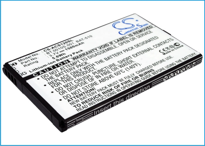 Acer Liquid Metal MT S120 Replacement Battery-main