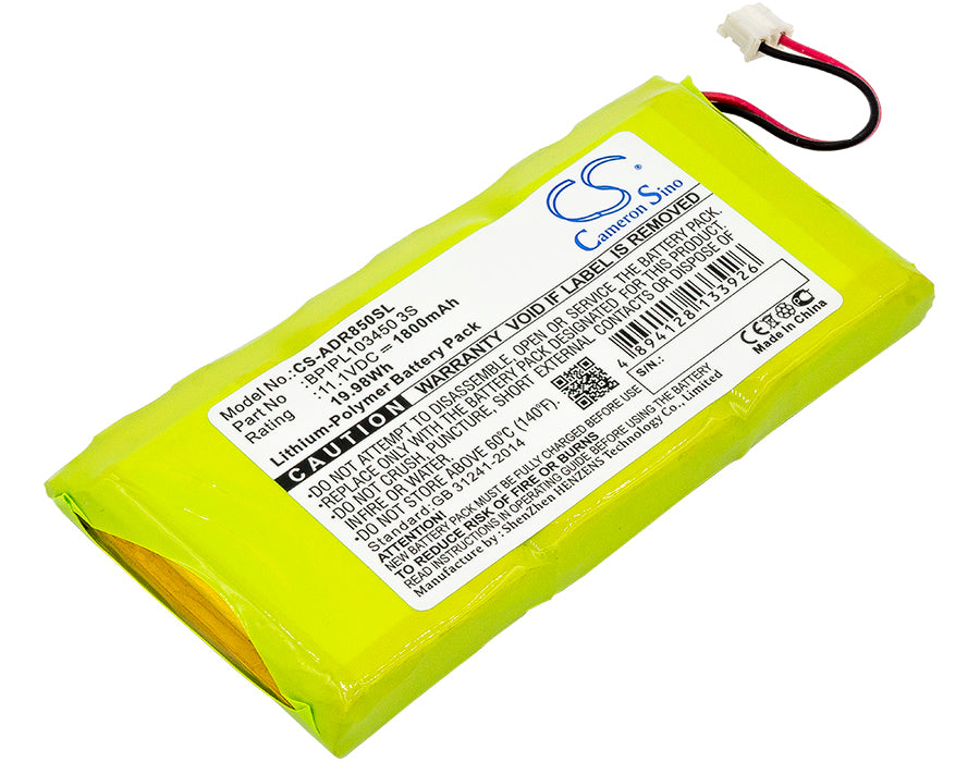 Albrecht DR 850 DR-850 Replacement Battery-main