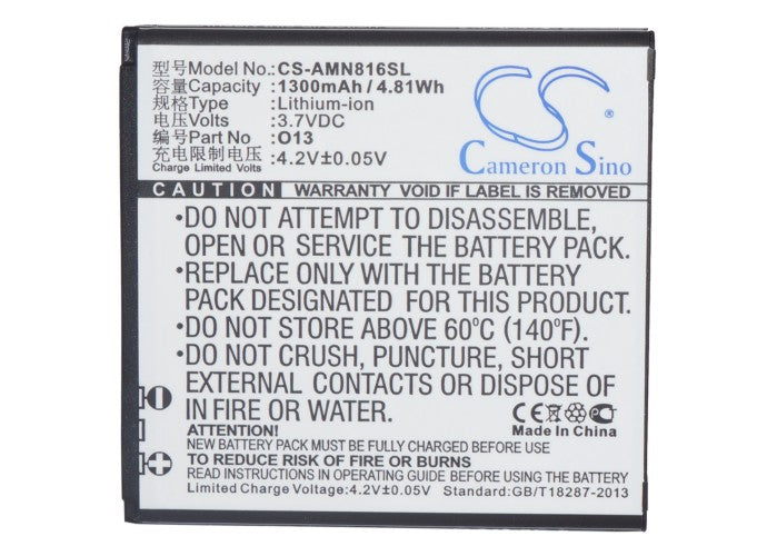 Amoi N806 N807 N816 N89 Mobile Phone Replacement Battery-5