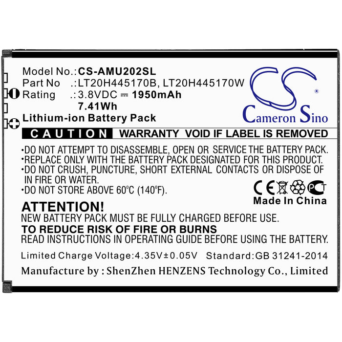 AT&T Maestro U202AA Mobile Phone Replacement Battery-3