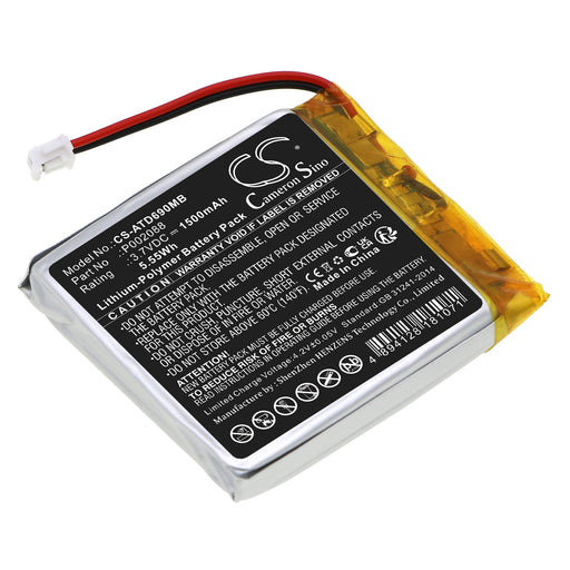 Alecto DVM-69 Baby Monitor Replacement Battery