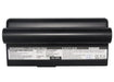 Asus Eee PC 1000 Eee PC 1000H Eee PC 1000HA Eee PC 1000HD Eee PC 1000HE Eee PC 1200 Eee PC 901 E 6600mAh Black Laptop and Notebook Replacement Battery-5
