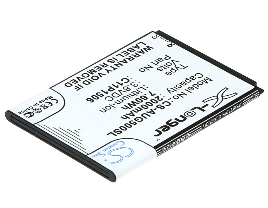 Asus G500TG Live Dual SIM Z00VD ZC500TG ZenFone Go 5.5 ZenFone Go 5.5 Dual SIM Mobile Phone Replacement Battery-2