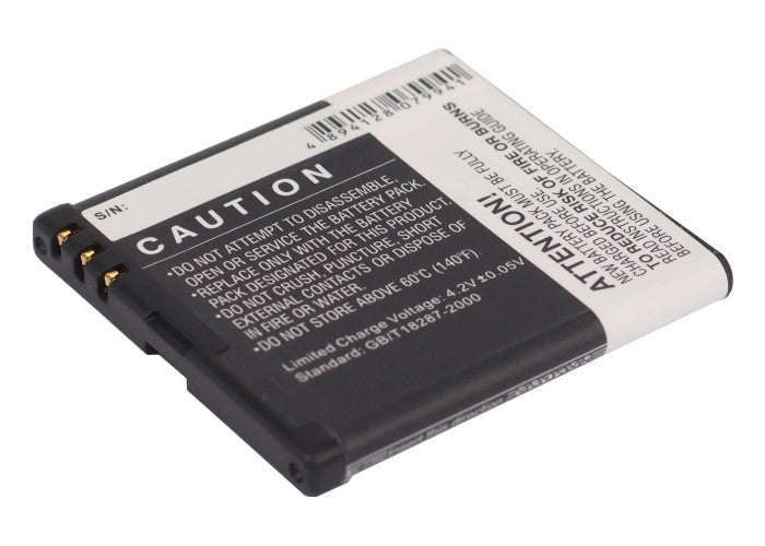 Amplicomms PowerTel M6900 PowerTel M7000 Mobile Phone Replacement Battery-4