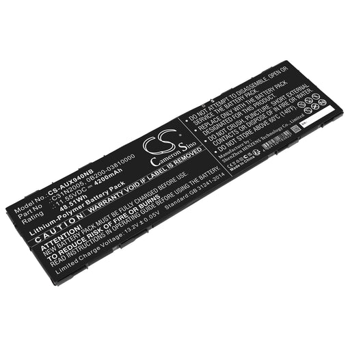 Asus B3402FEA B3402FEA-FVP1333R B3402FEA-FVP1635R ChromeBook CX9 Chromebook CX9 CX9400CEA DS762 Chrome 4200mAh Laptop and Notebook Replacement Battery