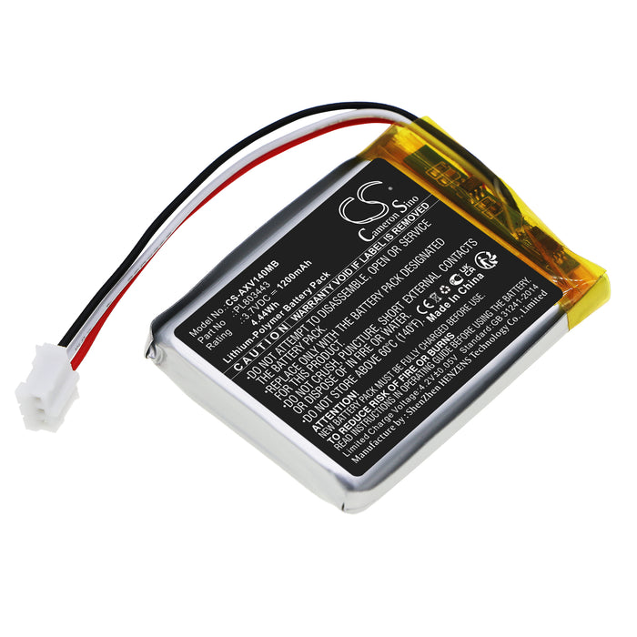 Axvue Video Monitor 140 1200mAh Baby Monitor Replacement Battery