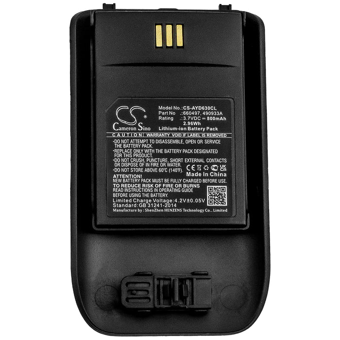 Ascom D63 DECT 3735 DH7 i63 Cordless Phone Replacement Battery-5